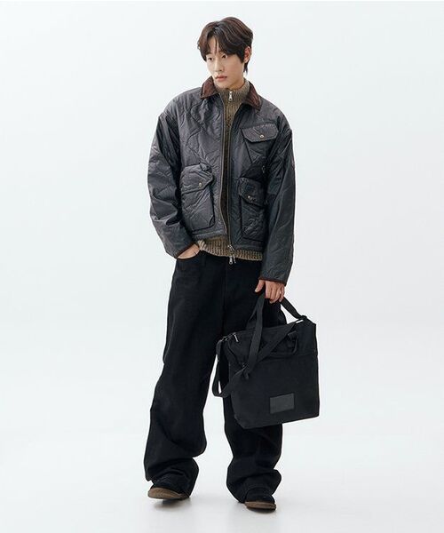 WESLEYHYUSTON(ウェズリーユーストン)の「DOUBLE BELT LOOP WIDE DENIM PANTS BLACK(デニムパンツ・メンズ・その他・SMALL/MEDIUM/LARGE/X-SMALL)」の7枚目の写真