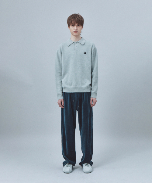 Rest&Recreation（レストアンドレクリエーション）の「VELVET PANTS - NAVY（スウェットパンツ・レディース・その他・SMALL/LARGE）」の4枚目の写真