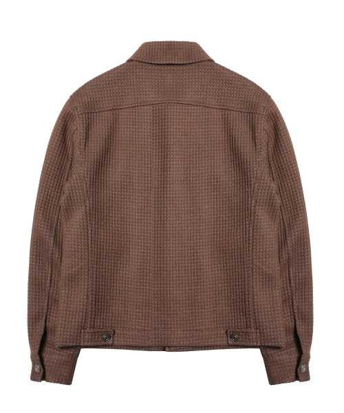 NODU（ノードユー）の「モダントラッカージャケット [ブラウン]（デニムジャケット・レディース・その他・MEDIUM/LARGE）」の3枚目の写真
