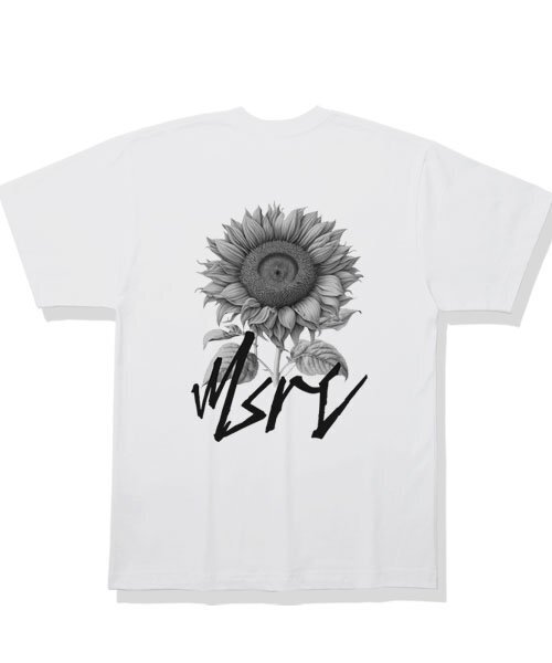 MONSTER REPUBLIC(モンスターリパブリック)の「サンフラワーアッシュグレーTシャツホワイト(Tシャツ/カットソー・レディース・その他・X-LARGE/SMALL/MEDIUM/LARGE)」の2枚目の写真