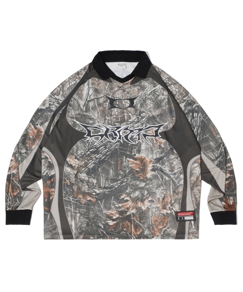 CRITIC（クリティック）の「WILDWOOD RACING JERSEY BROWN（Tシャツ/カットソー・レディース・その他・MEDIUM/LARGE）」の2枚目の写真