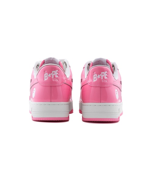 A BATHING APE(アベイシングエイプ)の「BAPE STA #5(スニーカー・レディース・ブラック/ピンク・5/6/4)」の16枚目の写真