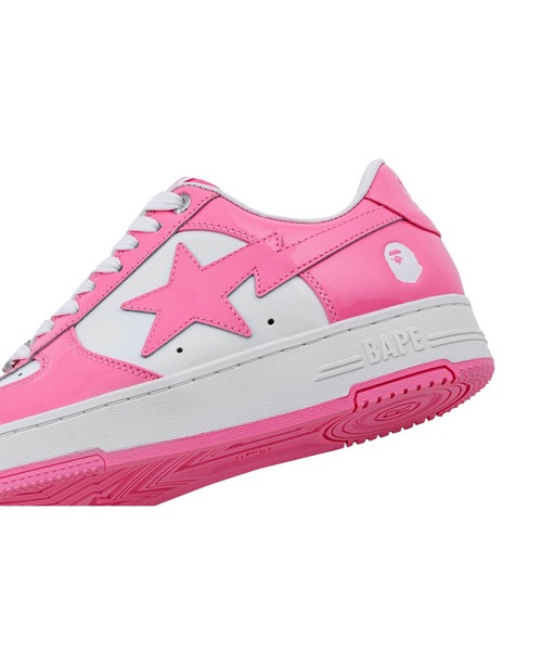 A BATHING APE(アベイシングエイプ)の「BAPE STA #5(スニーカー・レディース・ブラック/ピンク・5/6/4)」の4枚目の写真