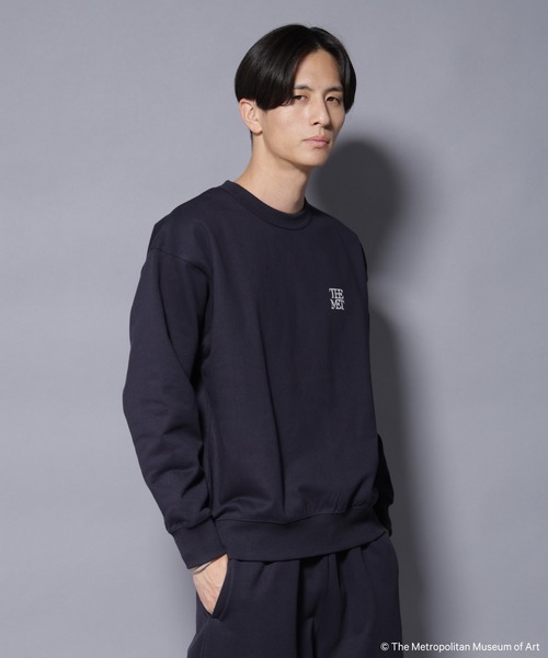 セール】「The Met」ロゴ×アーカイブロゴ刺繍スウェット(セットアップ