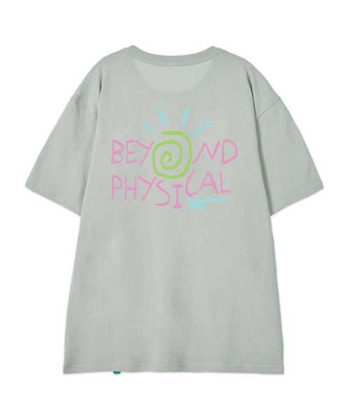 ASTRAL PROJECTION（アストラルプロジェクション）の「[ビヨンドフィジカル]コットンルーズフィット半袖Tシャツ_ダスティミント（Tシャツ/カットソー・メンズ・その他・LARGE/MEDIUM/X-LARGE/XX-LARGE）」の3枚目の写真