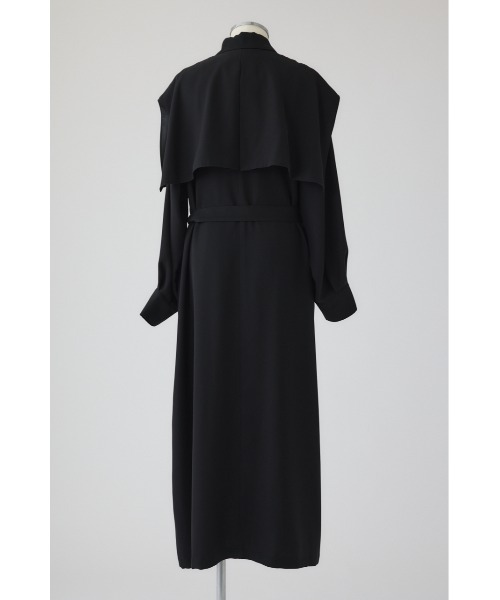 RIM.ARK(リムアーク)の「Trench OP トレンチワンピース(ワンピース・レディース・ブラック/ダークグリーン・36/38)」の21枚目の写真