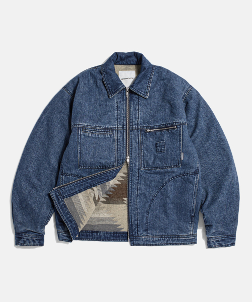 ESPIONAGE(エスピオナジ)の「Blanket Lined Denim Work Jacket Washed Indigo(デニムジャケット・メンズ・その他・MEDIUM/LARGE)」の1枚目の写真