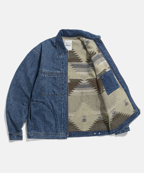 ESPIONAGE(エスピオナジ)の「Blanket Lined Denim Work Jacket Washed Indigo(デニムジャケット・メンズ・その他・MEDIUM/LARGE)」の3枚目の写真