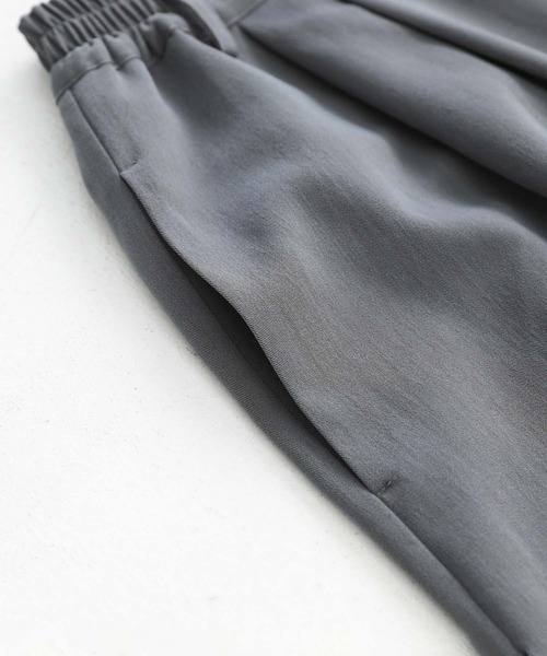 n'OrLABEL（ノアールレーベル）の「【セットアップ対応】『ボリュームワイドパンツ』（その他パンツ・レディース・グレー/ブラック・1/2）」の14枚目の写真