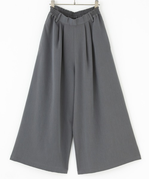 n'OrLABEL（ノアールレーベル）の「【セットアップ対応】『ボリュームワイドパンツ』（その他パンツ・レディース・グレー/ブラック・1/2）」の10枚目の写真