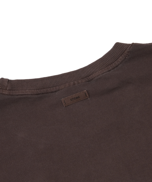 STIGMA（スティグマ）の「PIGMENT ML LONG SLEEVES BROWN（Tシャツ/カットソー・メンズ・その他・LARGE/X-LARGE/MEDIUM）」の7枚目の写真