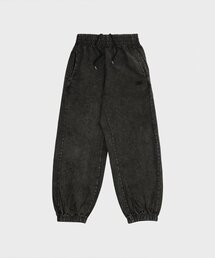 SLOW RECORD HOUSE（スローレコードハウス）の「ロゴデニムジョガーパンツ_ブラウンティント（スウェットパンツ）」