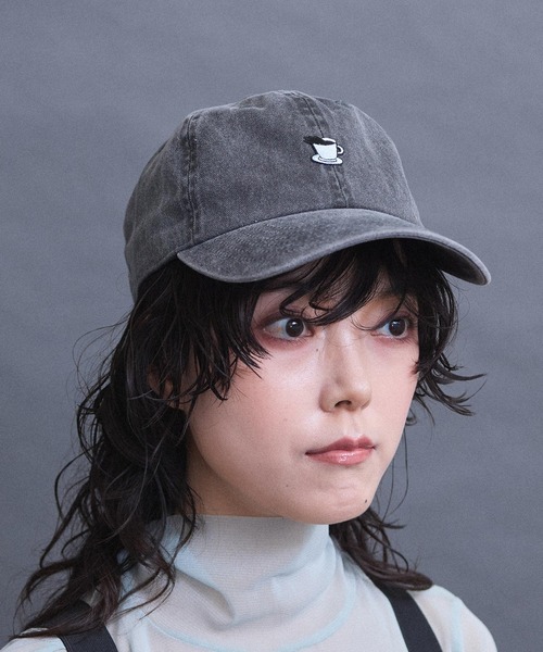 I am I in fact...(アイアムアイインファクト)の「goodmorning キャップ(キャップ・レディース・ブラック/カーキ/オレンジ・FREE)」の16枚目の写真