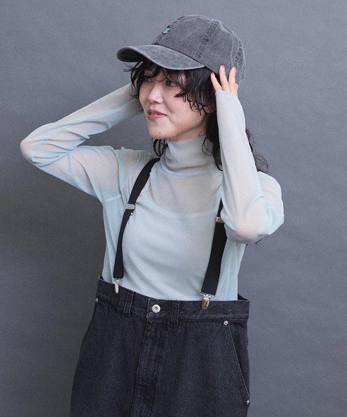 I am I in fact...(アイアムアイインファクト)の「goodmorning キャップ(キャップ・レディース・ブラック/カーキ/オレンジ・FREE)」の21枚目の写真