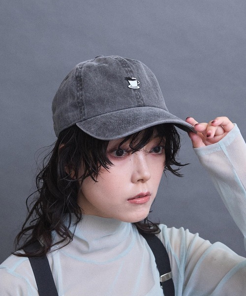 I am I in fact...(アイアムアイインファクト)の「goodmorning キャップ(キャップ・レディース・ブラック/カーキ/オレンジ・FREE)」の19枚目の写真