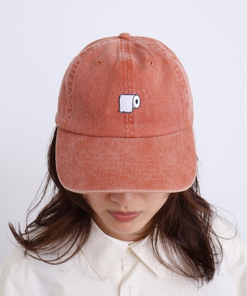 I am I in fact...(アイアムアイインファクト)の「goodmorning キャップ(キャップ・レディース・ブラック/カーキ/オレンジ・FREE)」の18枚目の写真