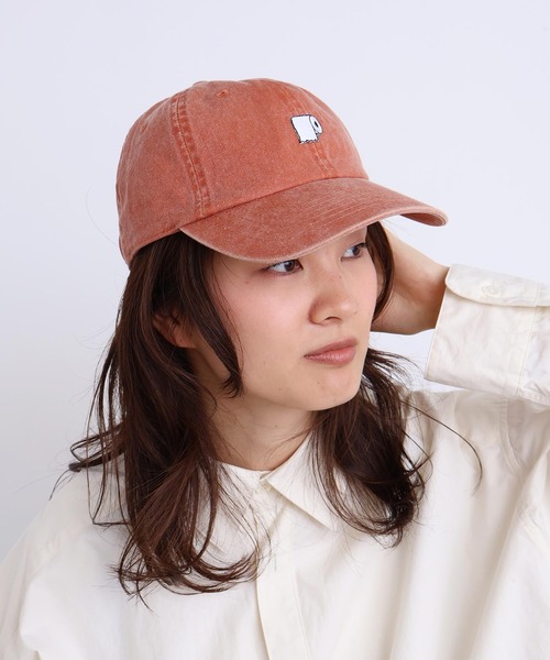 I am I in fact...(アイアムアイインファクト)の「goodmorning キャップ(キャップ・レディース・ブラック/カーキ/オレンジ・FREE)」の19枚目の写真