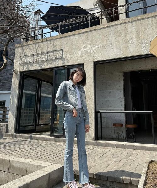 DECET WOMEN（デケット ウーマン）の「クロップドデニムシャツ DCWSH001BlackA（シャツ/ブラウス・レディース・その他・SMALL/MEDIUM）」の11枚目の写真
