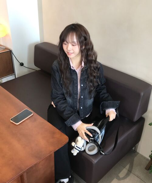 DECET WOMEN（デケット ウーマン）の「クロップドデニムシャツ DCWSH001BlackA（シャツ/ブラウス・レディース・その他・SMALL/MEDIUM）」の13枚目の写真