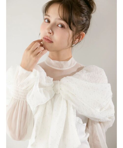 セール】ビッグリボンドレス（ドレス）｜dazzlin（ダズリン）の