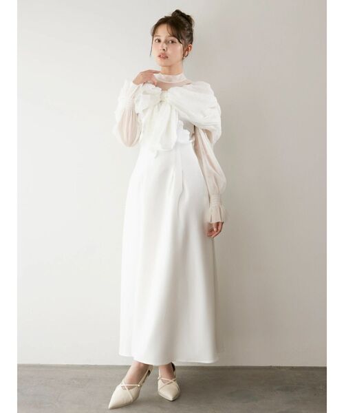 セール】ビッグリボンドレス（ドレス）｜dazzlin（ダズリン）の