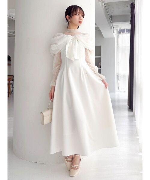 dazzlin ビッグリボンドレス セール】ビッグリボンドレス（ドレス）｜dazzlin（ダズリン）の