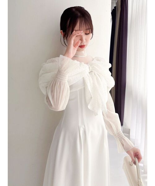 セール】ビッグリボンドレス（ドレス）｜dazzlin（ダズリン）の