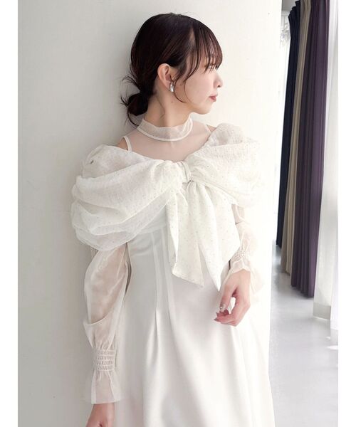 セール】ビッグリボンドレス（ドレス）｜dazzlin（ダズリン）の