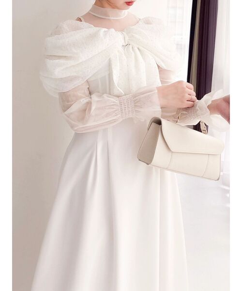 セール】ビッグリボンドレス（ドレス）｜dazzlin（ダズリン）の