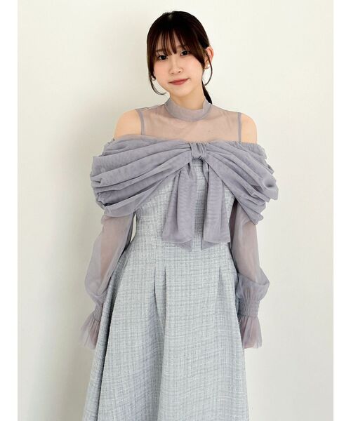 ビッグリボンドレス（ドレス）｜dazzlin（ダズリン）のファッション