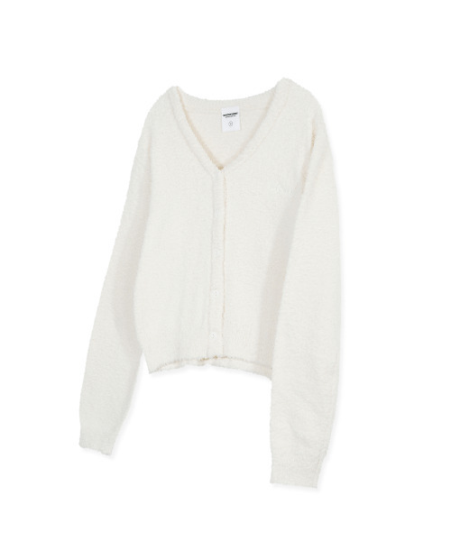 VERSE ONE(バースワン)の「EMBROIDERED LOGO CARDIGAN IVORY(NEW)(カーディガン/ボレロ・レディース・その他・SMALL/MEDIUM)」の1枚目の写真