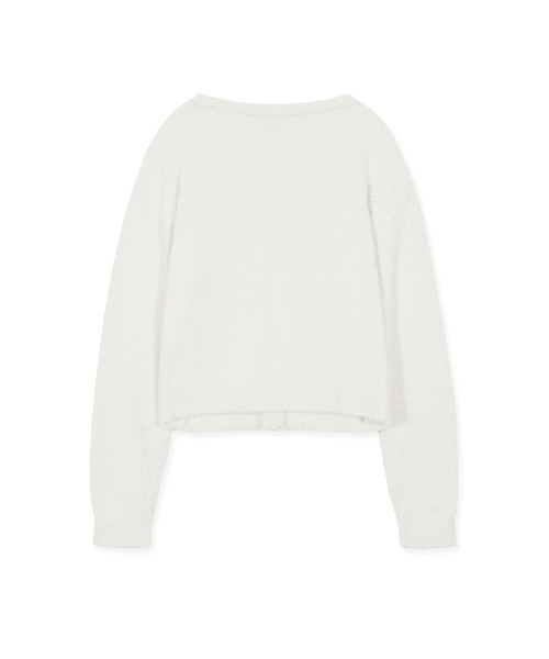 VERSE ONE(バースワン)の「EMBROIDERED LOGO CARDIGAN IVORY(NEW)(カーディガン/ボレロ・レディース・その他・SMALL/MEDIUM)」の2枚目の写真