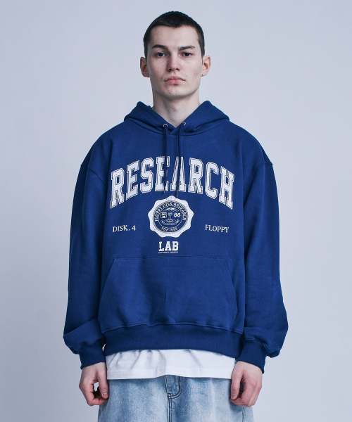 FDR(エフディーアール)の「Vintage Crack Arch Logo_Black(パーカー・メンズ・その他・LARGE/MEDIUM/SMALL)」の2枚目の写真