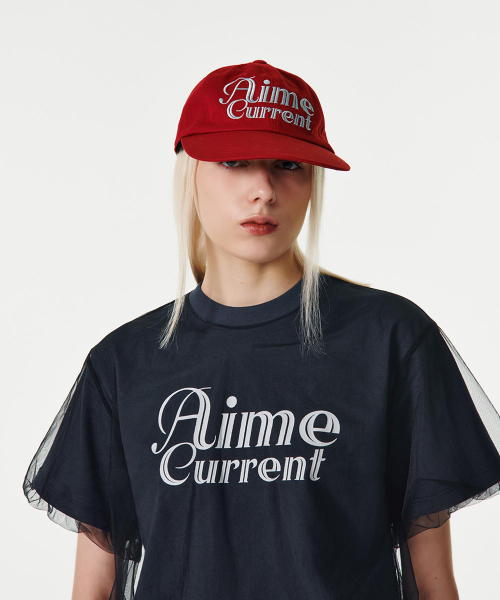 CURRENT（カレント）の「AIME MESH LAYERED T-SHIRT [NAVY]（Tシャツ/カットソー・レディース・その他・SMALL/MEDIUM）」の3枚目の写真