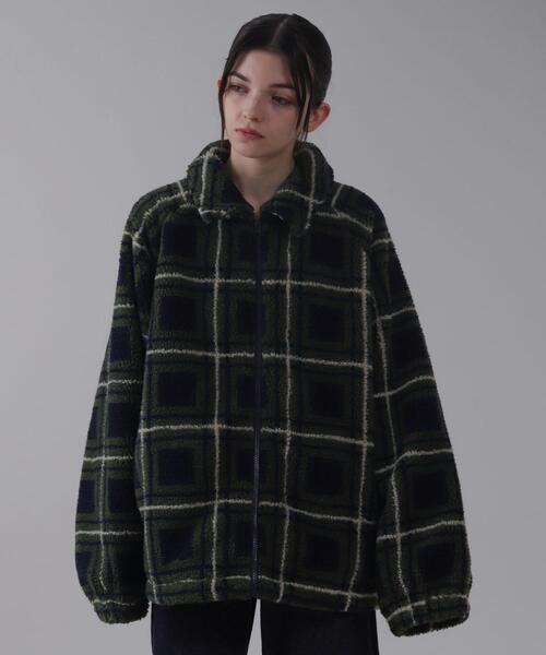 BROWNY（ブラウニー）の「BROWNY/ボアチェックブルゾン（ブルゾン・メンズ・その他2/その他1・LARGE/MEDIUM）」の12枚目の写真