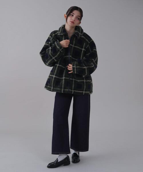 BROWNY（ブラウニー）の「BROWNY/ボアチェックブルゾン（ブルゾン・メンズ・その他2/その他1・LARGE/MEDIUM）」の17枚目の写真