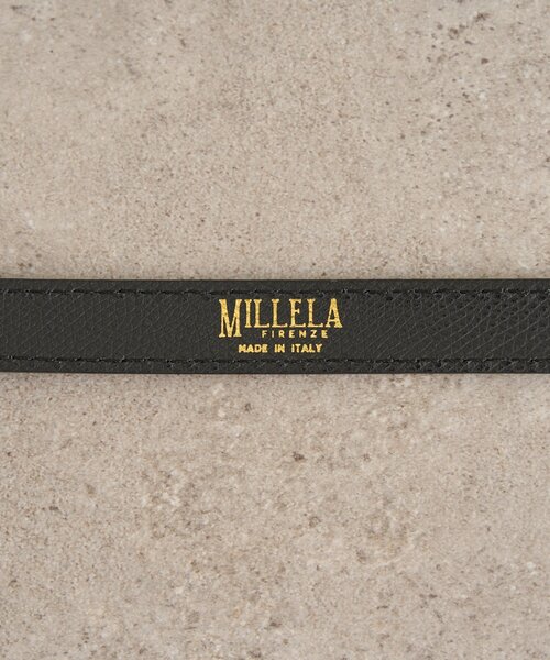 Omekashi(オメカシ)の「【MILLELA FIRENZE】金具付きレザーベルト(ベルト・レディース・ブラウン/ブラック・ONE SIZE)」の9枚目の写真