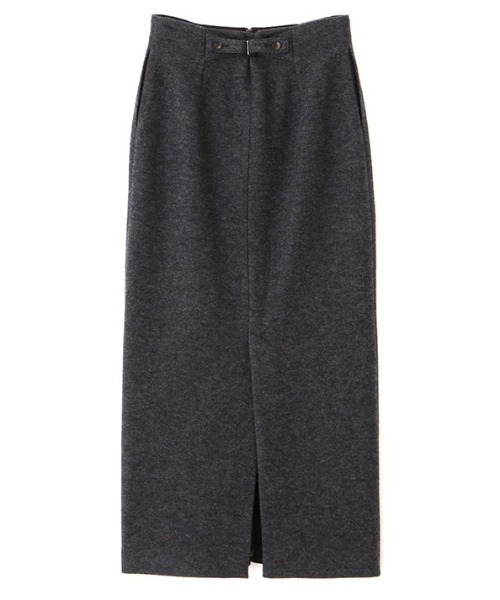 ETRE TOKYO（エトレトウキョウ）の「ダブルジップIラインロングスカート（スカート・レディース・ワイン/グレー・S/M）」の18枚目の写真