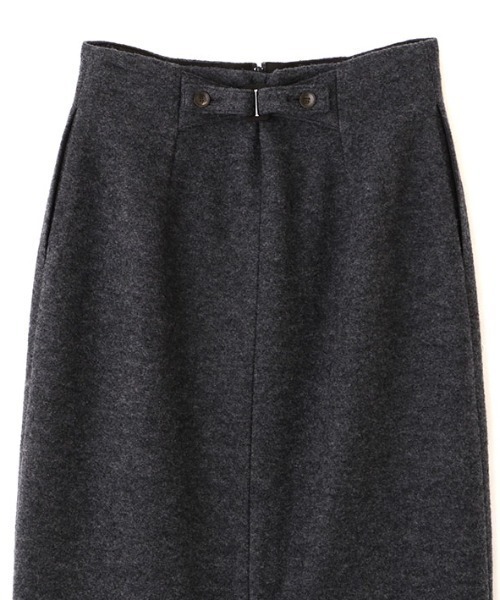 ETRE TOKYO（エトレトウキョウ）の「ダブルジップIラインロングスカート（スカート・レディース・ワイン/グレー・S/M）」の20枚目の写真