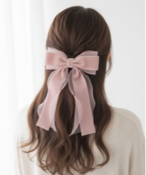 グレース リボン ヘアゴム（ヘアゴム）｜Lady Rora（レディーローラ
