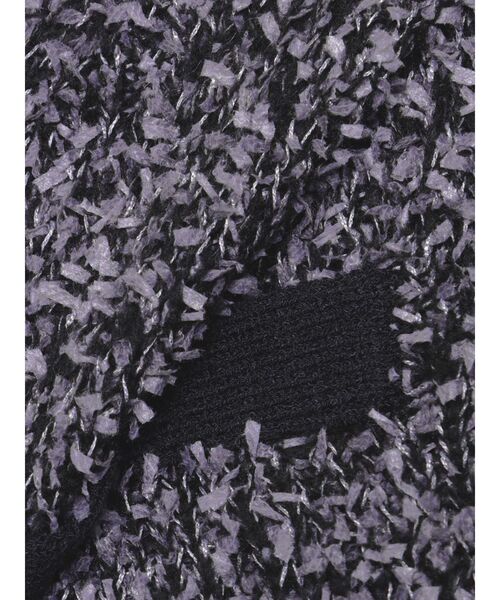 CALNAMUR（カルナムール）の「ファンシーヤーンクラシカルニットカーディガン（カーディガン/ボレロ・レディース・その他1/ブラック/ピンク・FREE）」の12枚目の写真