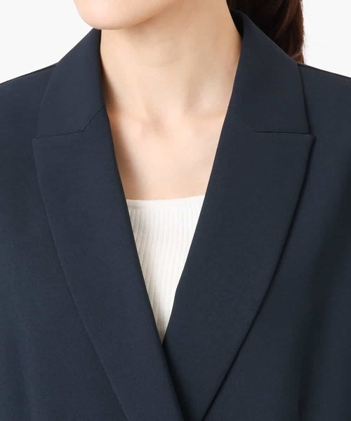 MK MICHEL KLEIN（エムケーミッシェルクラン）の「[洗える]ダブルブレストジャケット（テーラードジャケット・レディース・ネイビー/ベージュ・38）」の18枚目の写真
