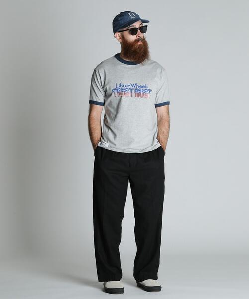 schott（ショット）の「Schott/ショット/TRUST RUST RINGER T-SHIRT/トラスト ラスト リンガー Tシャツ（Tシャツ/カットソー・メンズ・ネイビー/ブラック・2XL/XL/L/M）」の17枚目の写真