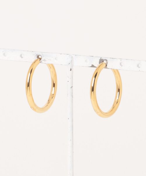 トムウッド　classic hoop large gold ピアス　金 TOMWOOD】Classic Hoop Large クラシックフープ ラージ ゴールドピアス