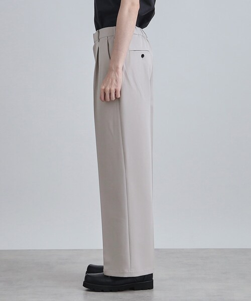tk.TAKEO KIKUCHI（ティーケータケオキクチ）の「【セットアップ対応】360度ストレッチ ワイドストレートパンツ（その他パンツ・メンズ・ブルー/ブラック/ライトグレー・01/02/03）」の18枚目の写真