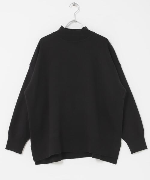 URBAN RESEARCH Sonny Label（アーバンリサーチサニーレーベル）の「『UR TECH』サイドスリットプルオーバー（ニット/セーター・レディース・ブラック/グレー/ミント・FREE）」の11枚目の写真