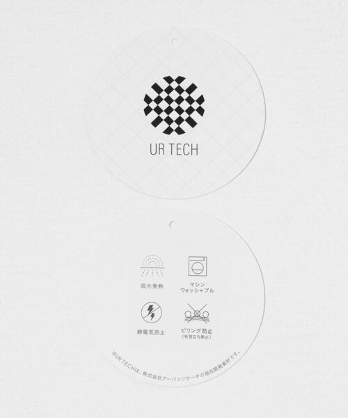 URBAN RESEARCH Sonny Label（アーバンリサーチサニーレーベル）の「『UR TECH』サイドスリットプルオーバー（ニット/セーター・レディース・ブラック/グレー/ミント・FREE）」の22枚目の写真