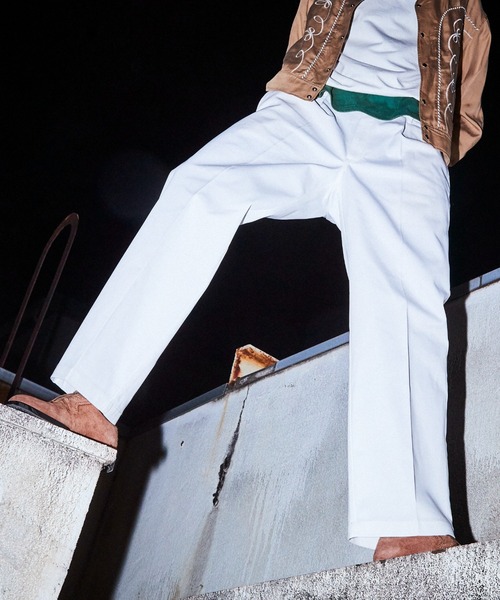 schott（ショット）の「Schott×DICKIES/ショット×ディッキーズ/TC WORK PANTS/TC ワークパンツ（チノパンツ・メンズ・ホワイト/ブラック/ブラウン/その他3・36/34/32/30）」の2枚目の写真