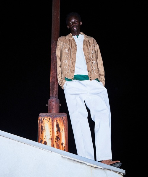 schott（ショット）の「Schott×DICKIES/ショット×ディッキーズ/TC WORK PANTS/TC ワークパンツ（チノパンツ・メンズ・ホワイト/ブラック/ブラウン/その他3・36/34/32/30）」の5枚目の写真