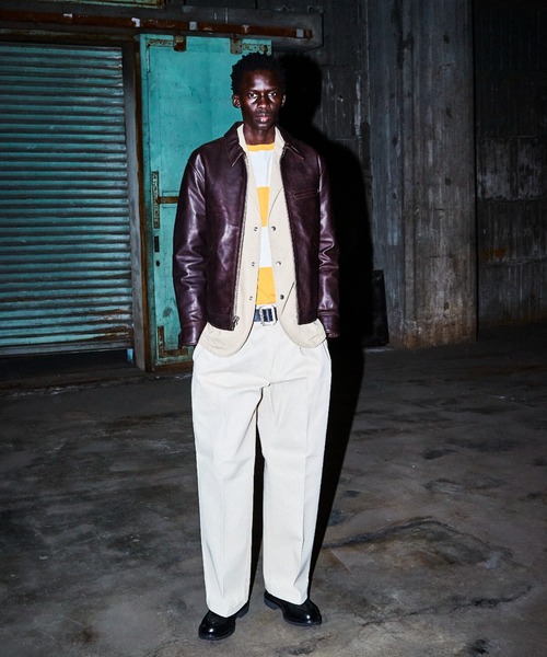 schott（ショット）の「Schott×DICKIES/ショット×ディッキーズ/TC WORK PANTS/TC ワークパンツ（チノパンツ・メンズ・ホワイト/ブラック/ブラウン/その他3・36/34/32/30）」の8枚目の写真